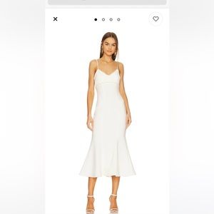 White Likely Merritt Dress-  brand new, never been worn, great for graduation